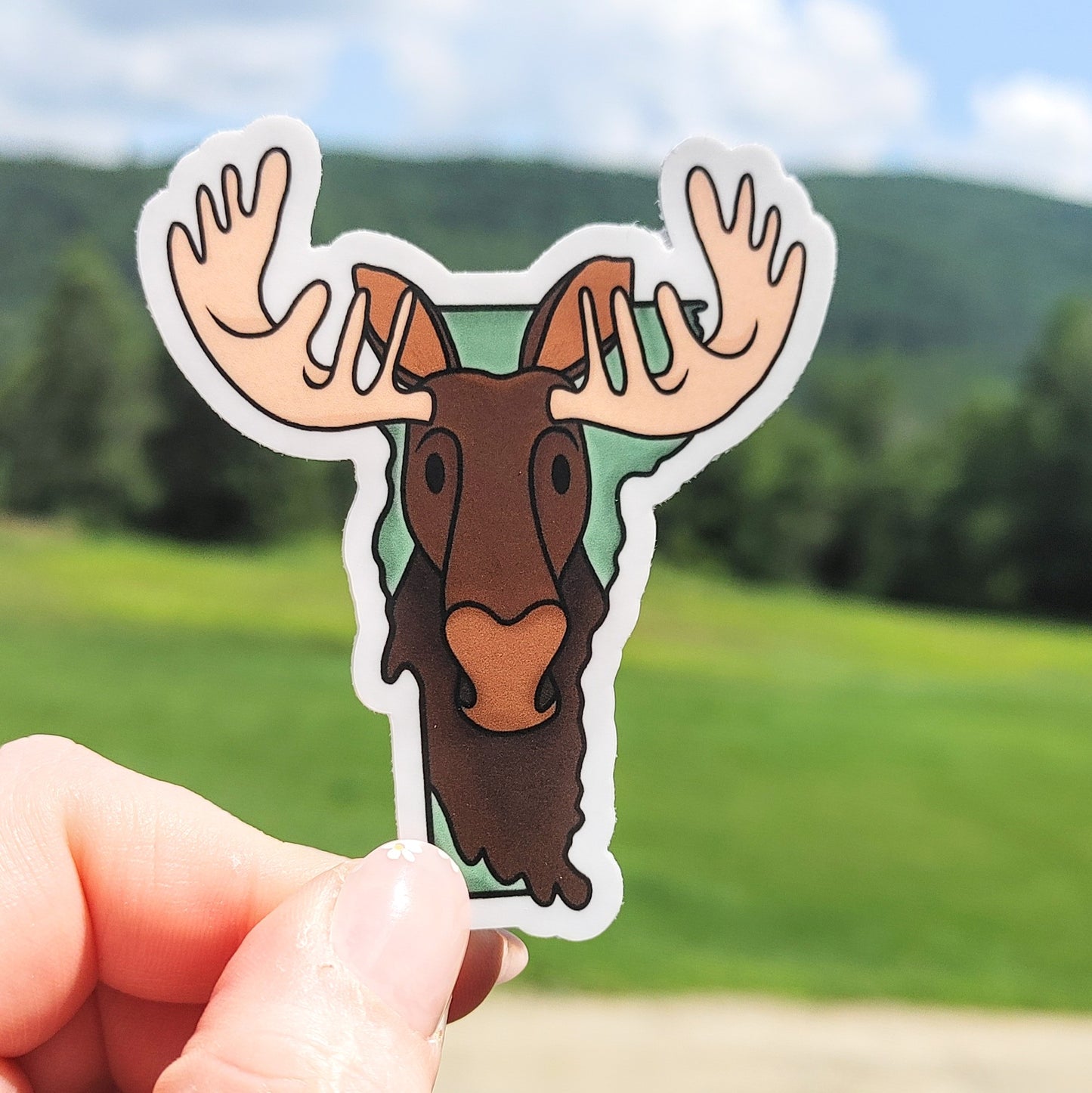 Moose VT Sticker