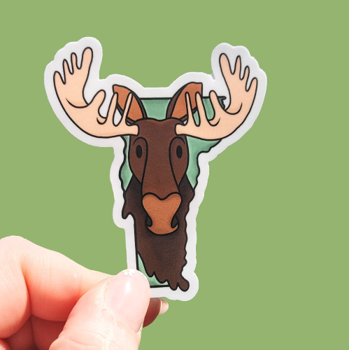 Moose VT Sticker