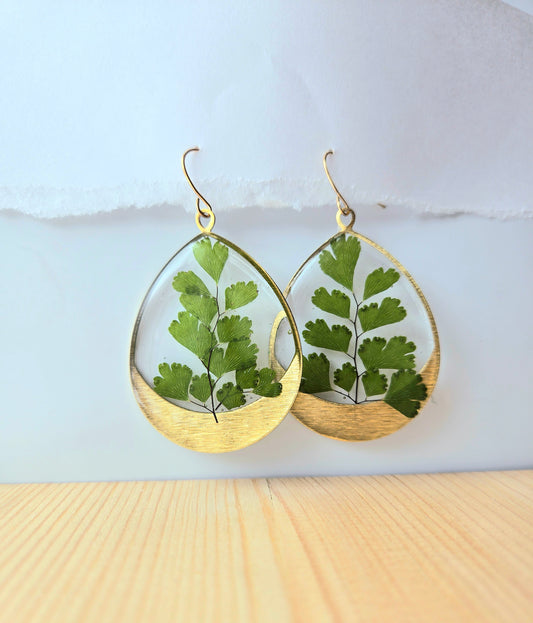 Green Thumb Dangle Earrings