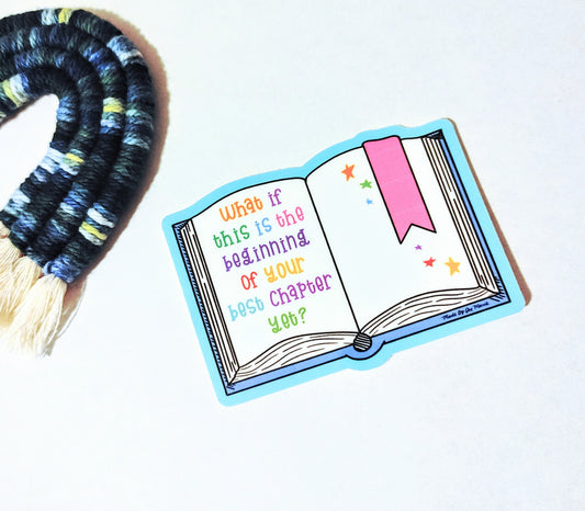 Best Chapter Yet Sticker