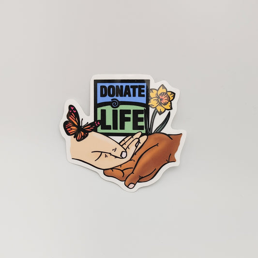 Live Like Lydia Sticker - Donate Life