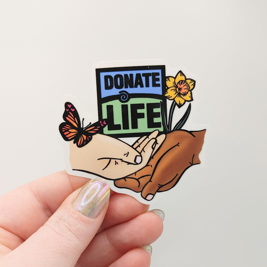 Live Like Lydia Sticker - Donate Life