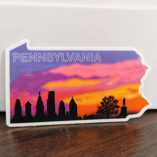 Pennsylvania State Sticker