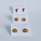 Wooden Stud Earring Pack/Singles