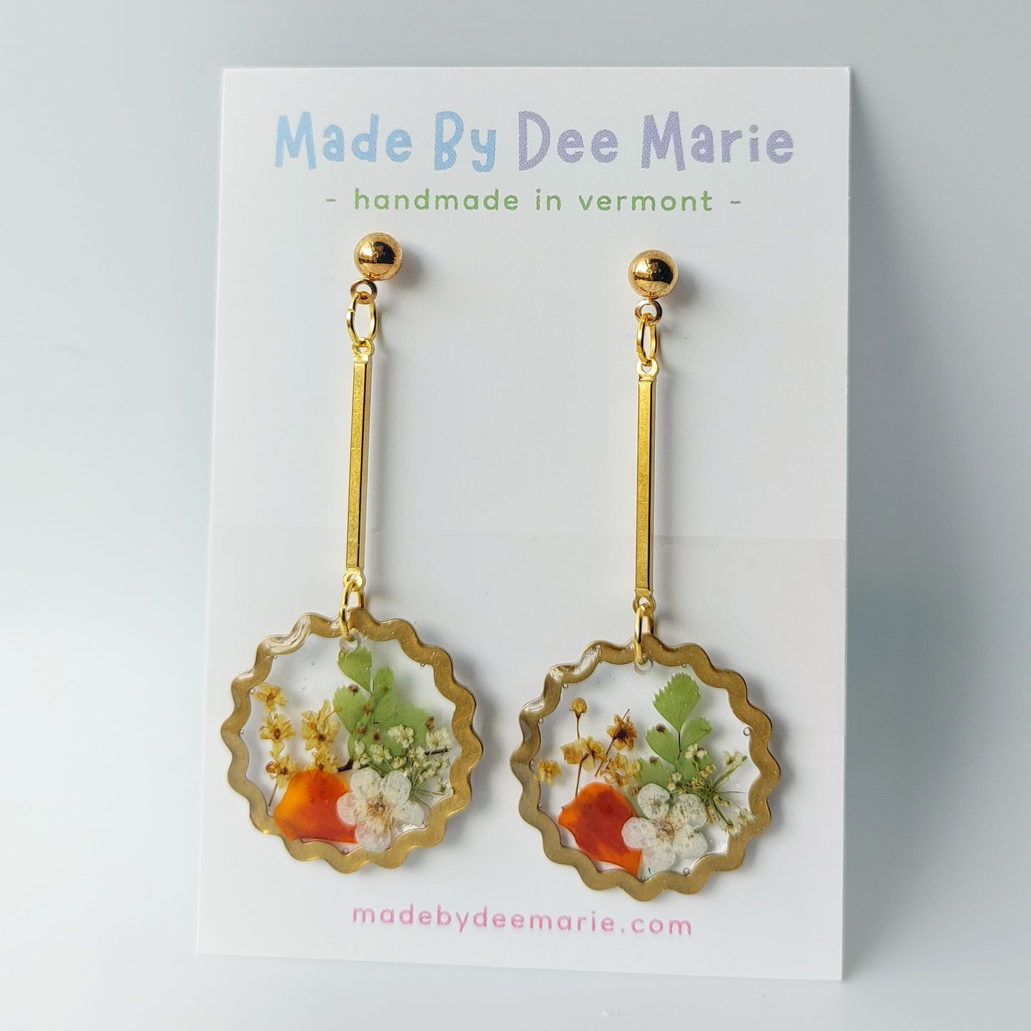 Funky Fall Drop Earrings