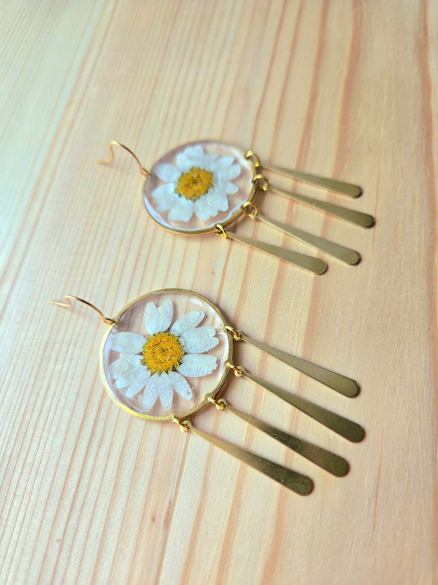 Dancing Daisy Dangle Earrings