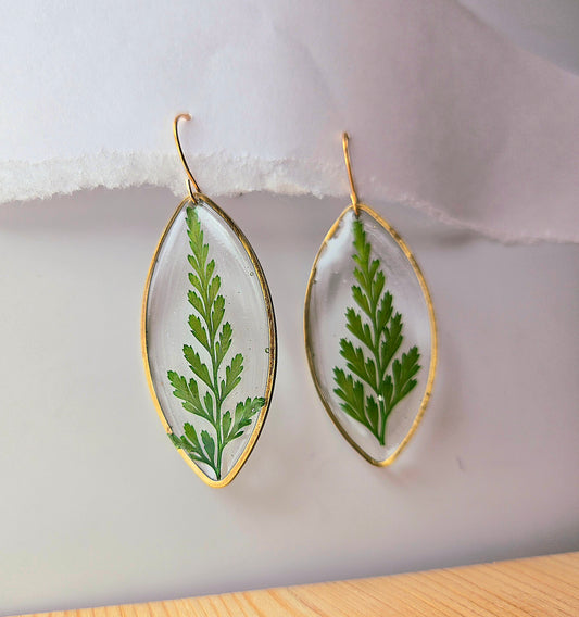 Fern Fantasia Dangle Earrings