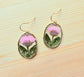 Tickled Pink Dangle Earrings