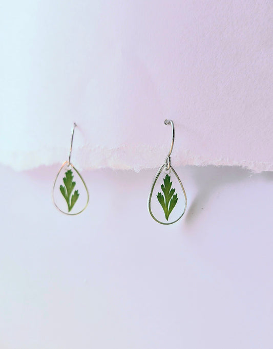 Baby Fern Dangle Earrings