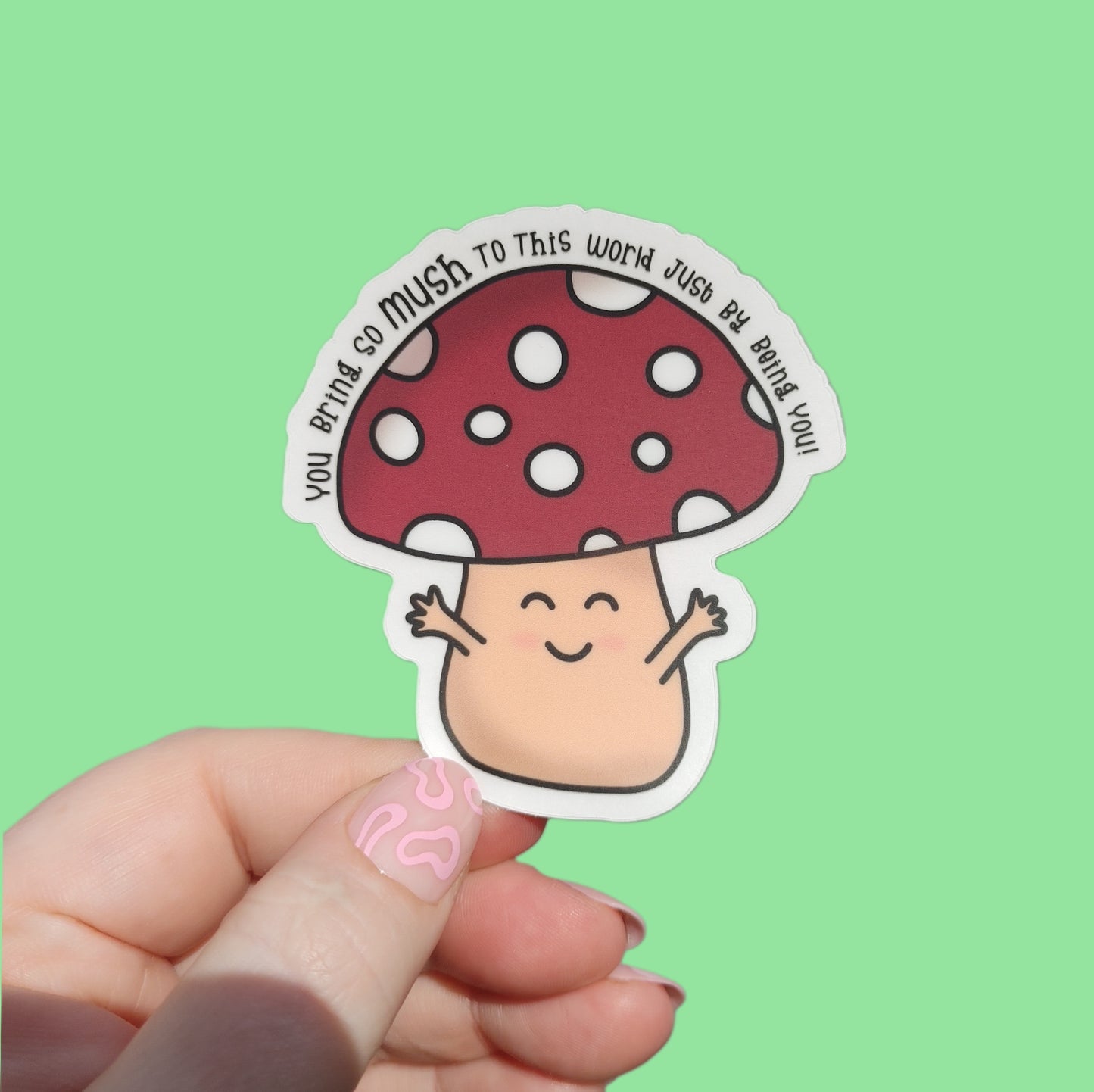 Mushroom Sticker