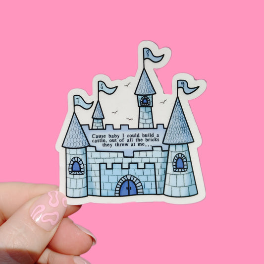 1989 Taylor Swift Castle Sticker