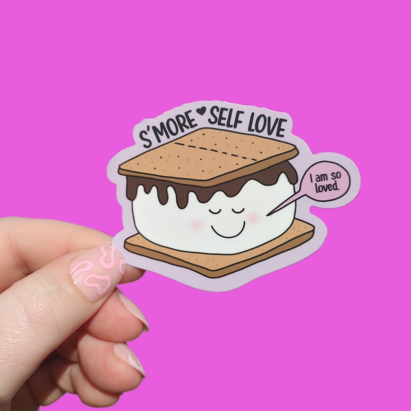 S'more Self Love Sticker