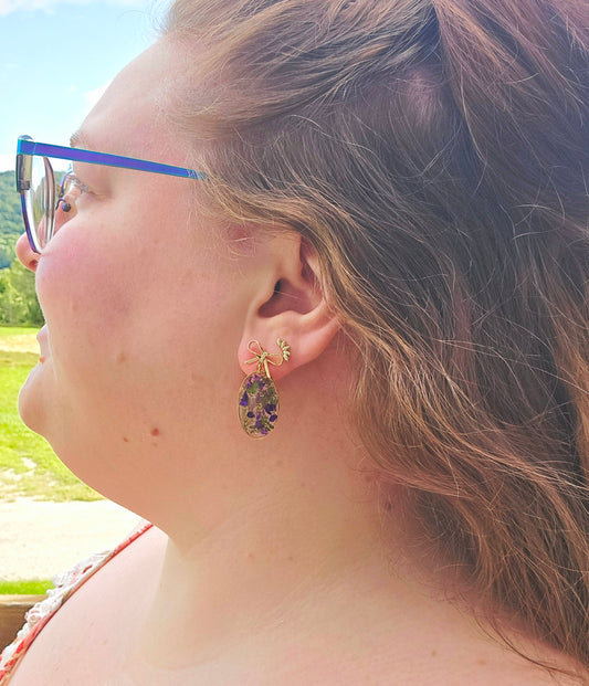 Fairy Queen Bow Earrings