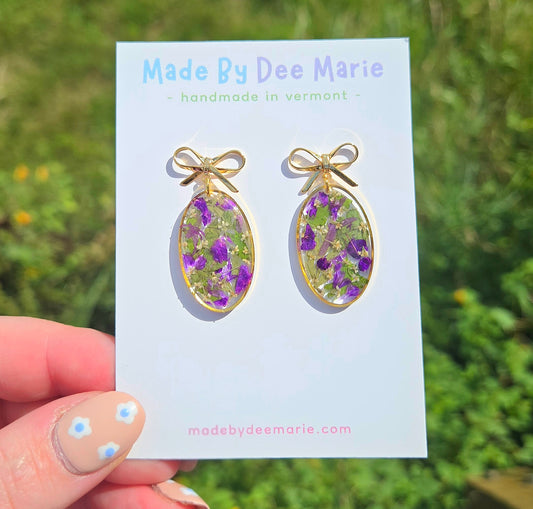 Fairy Queen Bow Earrings