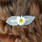 Ghost Leaf Barrette