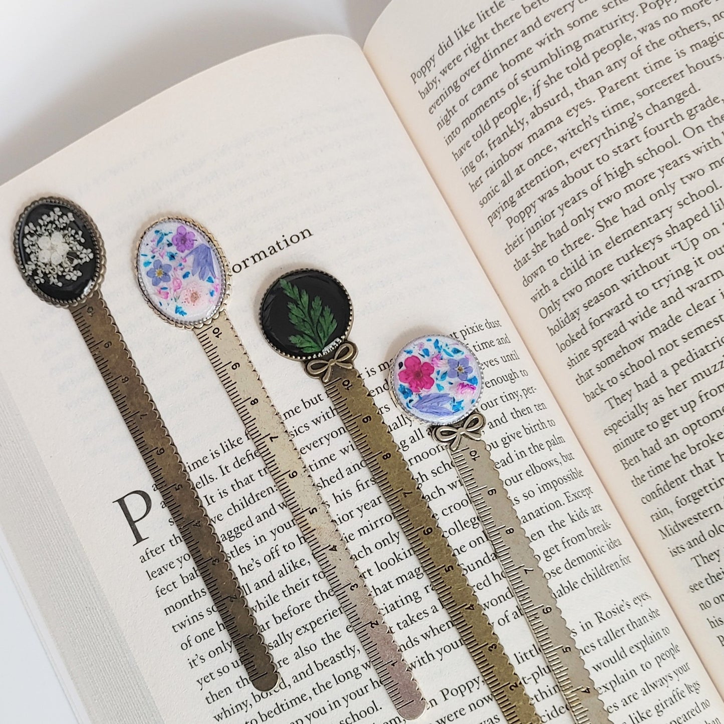 Long Metal Bookmarks