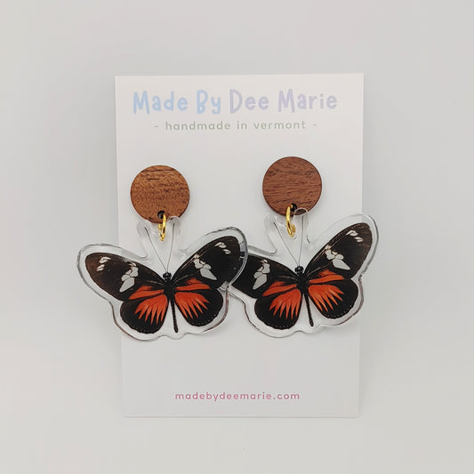 Butterflies on Wooden Studs