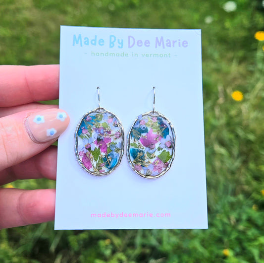Flower Funfetti Dangles