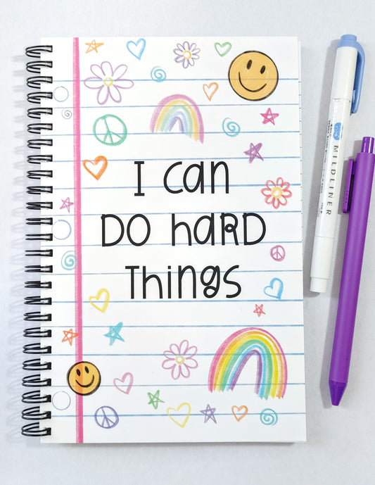 I Can Do Hard Things Spiral Notebook