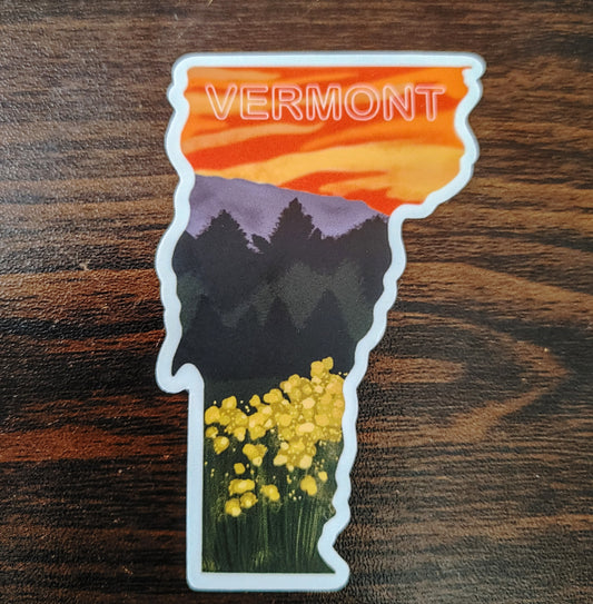 Vermont Summer Sticker