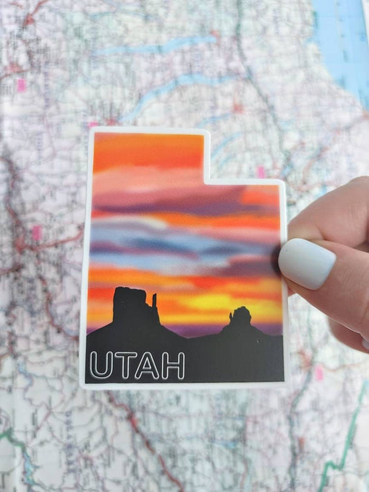 Utah State Sticker